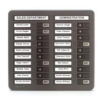 Indesign In/Out Board 20 Names Grey