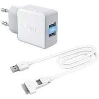 Innergie mMini Combo Duo Charging Kit (15 Watt USB 2.0) weiß