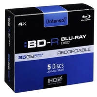 Intenso 4x BD-R 25GB 5 Pack Jewel Case