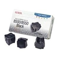 Ink Cartridge Black Solid 3pcs - F/ Phaser 8500/8550 Ns