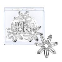 invisibobble Nano Hair Tie (3 Pack) - Crystal Clear