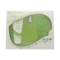 Instituto Español Agua Fresca de Azahar Aire de Sevilla Gift Set 150ml EDT Spray + 150ml Exfoliant Gel + 150ml Body Cream