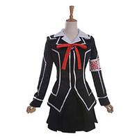 Inspired by Vampire Knight Kuran Anime Cosplay Costumes Cosplay Suits School Uniforms Patchwork Black Long SleeveCoat Shirt Skirt Armlet