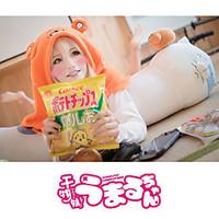 Inspired by Himouto Cosplay Anime Cosplay Costumes Cosplay Hoodies Solid / Print Orange Long Sleeve Cloak