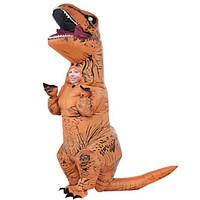 Inflatable Dinosaur T REX Costume Jurassic World Park Blowup Halloween Inflatable Costume Party Costume for Kids 6 to 9 Years Old