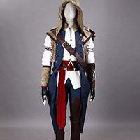 Inspired by Assassin Conner Video Game Cosplay Costumes Cosplay Suits / Cosplay Tops/Bottoms / Hat/Cap / Gloves / Cosplay Accessories