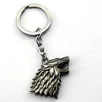 Inspired by Game of Thrones Anime Cosplay Accessories Keychain Silver Alloy