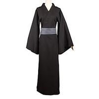 Inspired by Noragami Yato Anime Cosplay Costumes Cosplay Suits Patchwork Black Long Sleeve Yukata / Belt