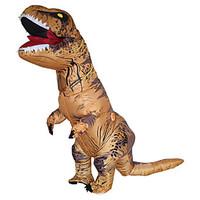 INFLATABLE Dinosaur T REX Cosplay Costumes Halloween Props Masquerade Inflatable Waterproof Cosplay Movie Air BlowerHalloween Carnival Children\'s
