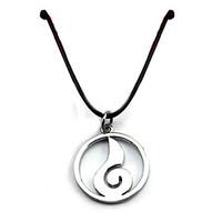 Inspired by Naruto Sasuke Uchiha Anime Cosplay Accessories Necklace Silver Alloy