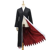 Inspired by Cosplay Cosplay Anime Cosplay Costumes Cosplay Suits Patchwork Black Long Sleeve Cloak