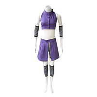 Inspired by Naruto Ino Yamanaka Anime Cosplay Costumes Cosplay Suits Patchwork Purple SleevelessVest Shorts Sleeves Waist Accessory Leg