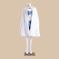 Inspired by Puella Magi Madoka Magica Sayaka Miki Anime Cosplay Costumes Cosplay Suits Patchwork White SleevelessCloak / Top / Skirt /