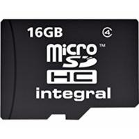 Integral microSDHC 16GB Class 4 (INMSDH16G4NAUSBR)