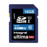 Integral SDHC UltimaPro 16GB Class 10 (INSDH16G10-45)