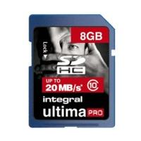 integral sdhc ultimapro 8gb class 10 insdh8g10