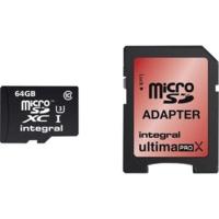 Integral UltimaPro X microSDXC 90/45MB Class 10 UHS-I U3 - 64GB