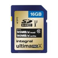 Integral UltimaPro X SDHC 95/90MB C10 UHS-I U3 - 16GB