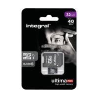 Integral microSDHC UltimaPro 32GB Class 10 40MB/s + Adapter