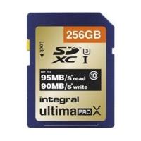 integral ultimapro x sdxc 9590mb c10 uhs i u3 256gb