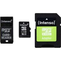 Intenso microSDHC Class 10 Adapter Set 16GB