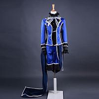 Inspired by Black Butler Ciel Phantomhive Anime Cosplay Costumes Cosplay Suits Patchwork Blue Long Sleeve Coat / Shirt / Pants / Gloves