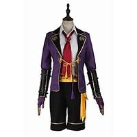 Inspired by Cosplay Cosplay Video Game Cosplay Costumes Cosplay Suits Fashion Long Sleeve Shirt Top Pants Gloves Belt Socks Tie