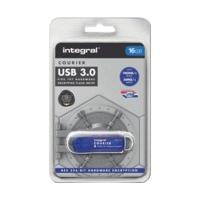 Integral Courier FIPS 197 Encrypted USB 3.0 16GB