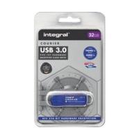 Integral Courier FIPS 197 Encrypted USB 3.0 32GB