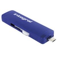 Integral Slide USB 3.0 OTG Flash Drive 64GB