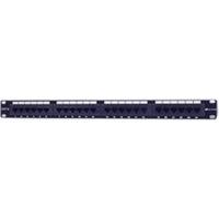 intellinet 19 patch panel 24 port cat 6 utp 1u