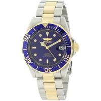 Invicta Men\'s Pro Diver Automatic 200M Water Resistant Watch 8928 - Blue and Gold