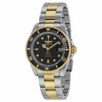 Invicta Men\'s Pro Diver Automatic 200M Water Resistant Watch 8927OB - Black and Gold