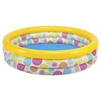 Intex - Inflatable 3 Ring Pool - Wave (1.68m X 38cm) (58449)