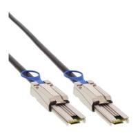 InLine SAS Cable, Mini-SAS 26pin SFF-8088 an Mini-SAS 26-pin SFF-8088, 3m (27623D)