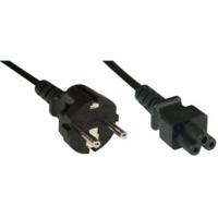 inline power cable for notebook 3 pin coupling black 10m 16656d