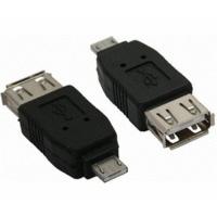 inline micro usb adapter micro a plug to usb a socket 31600