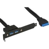 InLine Slot bracket, 2x USB 3.0 ...