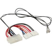 InLine Internal power adapter, 20pin ATX-NT -> P8/P9 AT mainboard + switch, 20/80cm (26641S)
