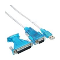 InLine USB -> serial adaptor cable, USB AM to DB9M, 1.8m (33396)