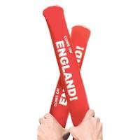 Inflatable England Football Rumble Sticks