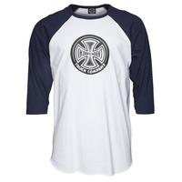 Independent 88 TC Baseball T-Shirt - Navy/White