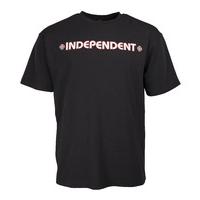 independent bar cross t shirt black