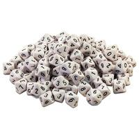 invicta 052859 ten sided dice 0 9 20mm tub of 100