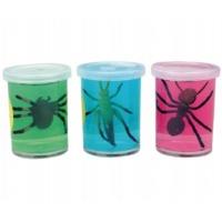 Insect Jar With Slime Assorted Designs