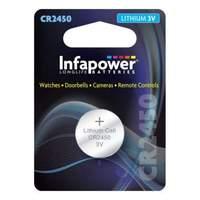 Infapower Cr2450 Lithium Coin Cell 3v (l910)