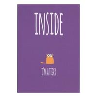 Inside I\'m a Tiger Card