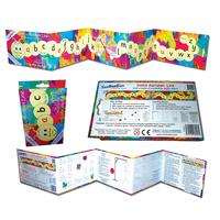 Insect Alphabet Line Fold Out Board Game