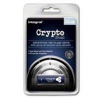 Integral 32GB Crypto Drive FIPS 197 Encrypted USB