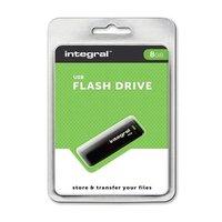 integral 8gb black usb flash drive